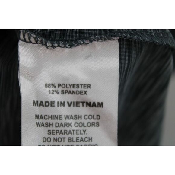 Footjoy Men's Size Medium S/S Golf Polo Shirt Gray Pink Stripe - Picture 7 of 7